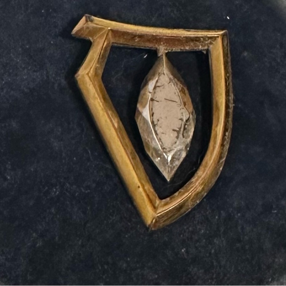 Signed Designer Brooch - image 2